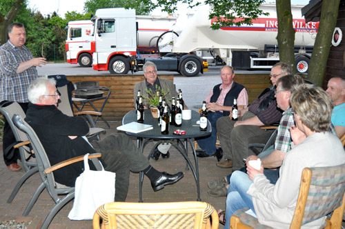 Mai 2012 Besuch bei der Spedition Ingo Wilke: Aus Wahlstedt durch Europa
